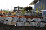 retaining wall victoria cowichan valley gulf islands